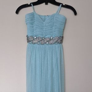 Le Chateau Light Blue Prom Dress - Size 3